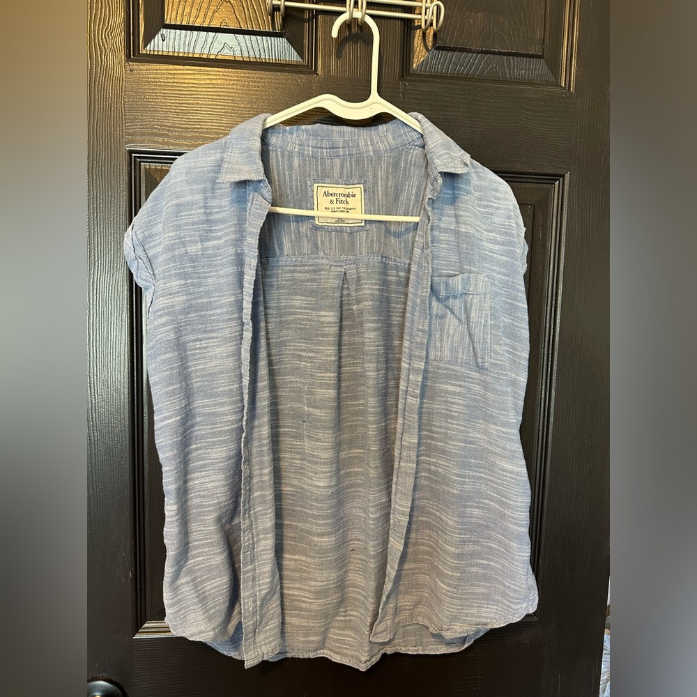 Abercrombie & Fitch denim style button up